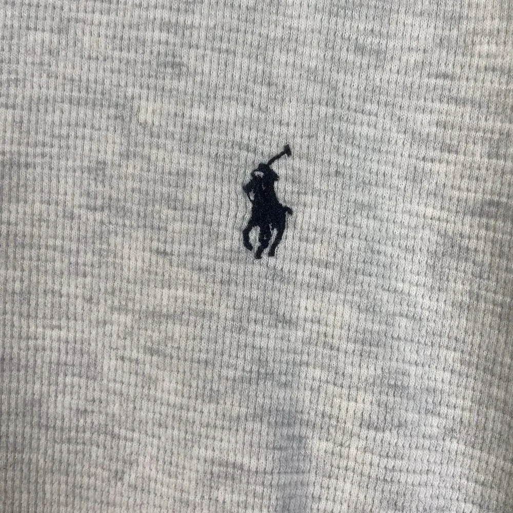 Polo Ralph Lauren Shirt Mens XL Long Sleeve‎ Crewneck Waffle Knit Sleepwear